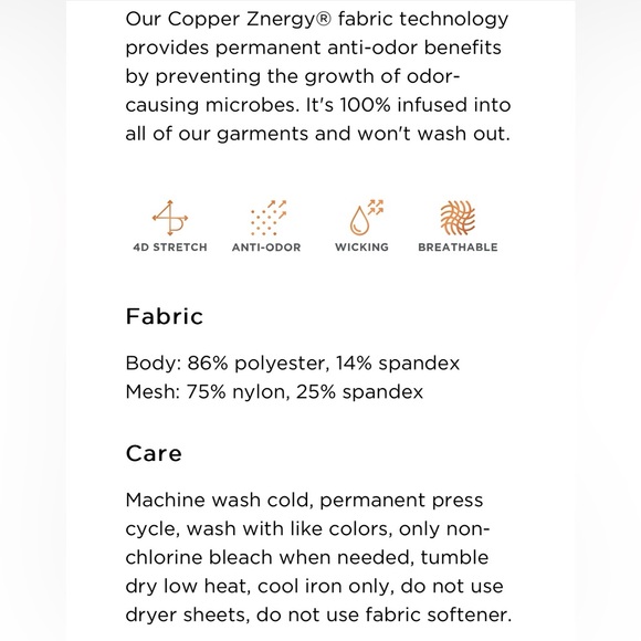 Tommie Copper Full Back support compression shirt - Picture 9 of 9